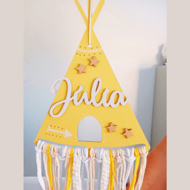 Atrapasueños Tipi personalizado 1 atrapasuenos personalizado tipi