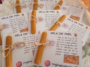 velas de miel